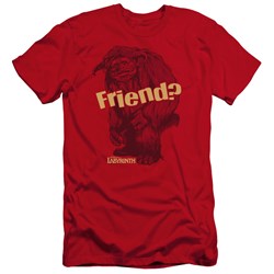 Labyrinth - Mens Ludo Friend Premium Slim Fit T-Shirt
