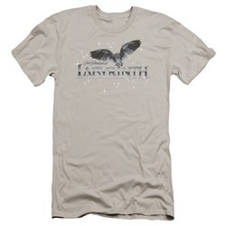 Labyrinth - Mens Owl Logo Premium Slim Fit T-Shirt