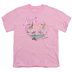 I Love Lucy - Youth Chocolate Factory T-Shirt