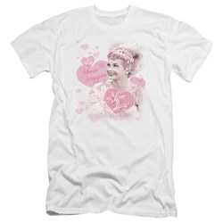 I Love Lucy - Mens Show Stopper Premium Slim Fit T-Shirt