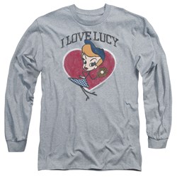 I Love Lucy - Mens Baseball Diva Long Sleeve T-Shirt