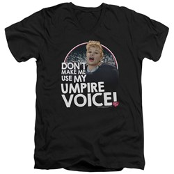 I Love Lucy - Mens Umpire V-Neck T-Shirt