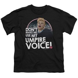 I Love Lucy - Youth Umpire T-Shirt