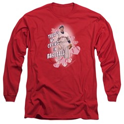 I Love Lucy - Mens No Crying In Baseball Long Sleeve T-Shirt
