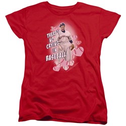 I Love Lucy - Womens No Crying In Baseball T-Shirt
