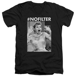I Love Lucy - Mens No Filter V-Neck T-Shirt