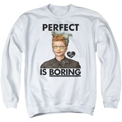 I Love Lucy - Mens Perfect Is Boring Sweater