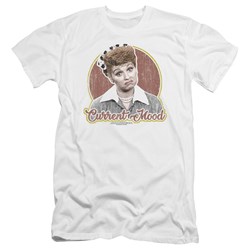 I Love Lucy - Mens Current Mood Premium Slim Fit T-Shirt