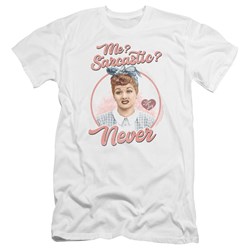 I Love Lucy - Mens Sarcastic Premium Slim Fit T-Shirt