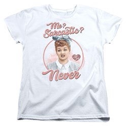 I Love Lucy - Womens Sarcastic T-Shirt