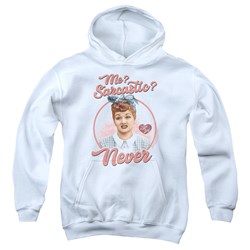 I Love Lucy - Youth Sarcastic Pullover Hoodie
