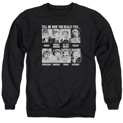 I Love Lucy - Mens 8 Days A Week Sweater