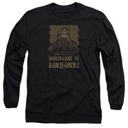 Lord Of The Rings - Mens Ishkhaqwi Durugnul Long Sleeve T-Shirt