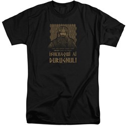 Lord Of The Rings - Mens Ishkhaqwi Durugnul Tall T-Shirt