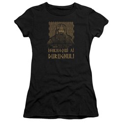 Lord Of The Rings - Juniors Ishkhaqwi Durugnul T-Shirt