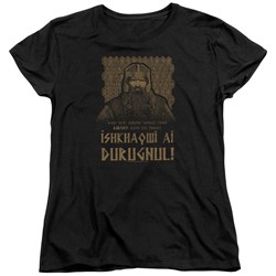 Lord Of The Rings - Womens Ishkhaqwi Durugnul T-Shirt