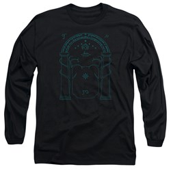 Lord Of The Rings - Mens Doors Of Durin Long Sleeve T-Shirt