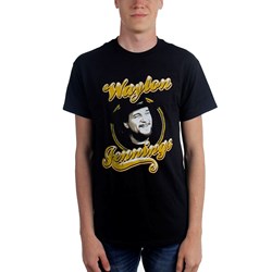 Waylon Jennings - Mens Head Shot T-Shirt