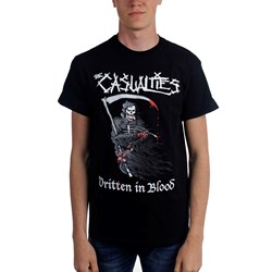 The Casualties - Mens Written in Blood T-Shirt