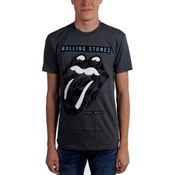 Rolling Stones, The - Mens Steel Wheels Logo Tongue T-Shirt