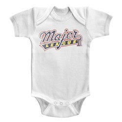 Major League Unisex-Baby Logo Onesie