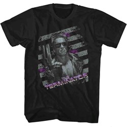 Terminator Mens Purple T-Shirt