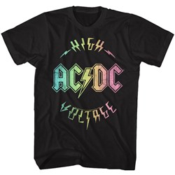 Ac/Dc - Mens Multicolor Voltage T-Shirt