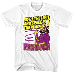 Macho Man - Mens Sky'S The Limit T-Shirt