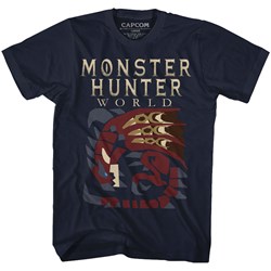 Monster Hunter - Mens Large Dragon T-Shirt