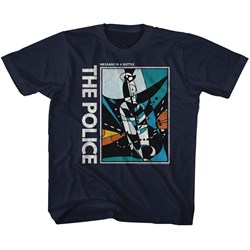 The Police - Unisex-Child Message In A Bottle T-Shirt