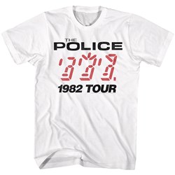The Police - Mens 1982 Tour T-Shirt