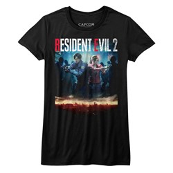 Resident Evil - Girls Re2Make Cover T-Shirt