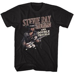 Stevie Ray Vaughan - Mens Double Trouble T-Shirt