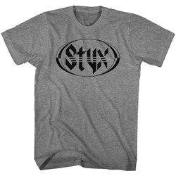 Styx - Mens Oval Logo T-Shirt