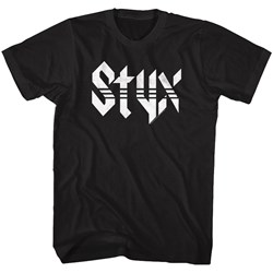 Styx - Mens White Logo T-Shirt
