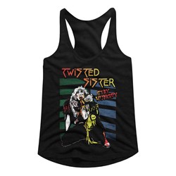 Twisted Sister - Womens Stay Hungry Racerback Top