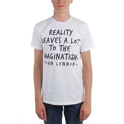 John Lennon - Mens Reality Imagination T-Shirt