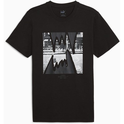 ◆PUMA◆ MEN'S GRAPHICS RUNNING ILLUSTRATION TEE M 52729302 Puma - Mens Graphics Running Illustration T-Shirt
