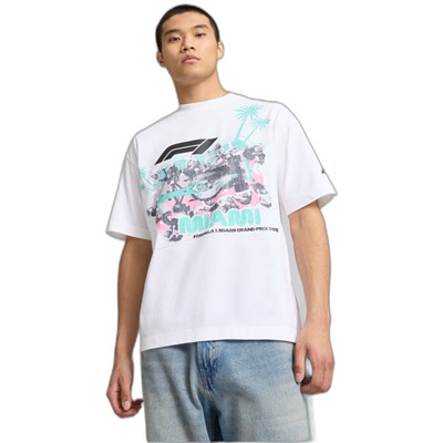 ◆PUMA◆ MEN'S GRAPHICS RUNNING ILLUSTRATION TEE M 52729302 Puma - Mens Graphics Running Illustration T-Shirt