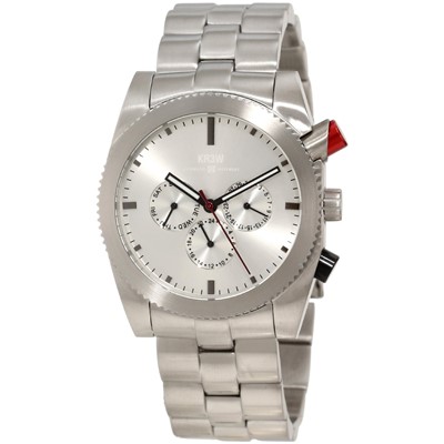 Kr3w Halo 2 Mens Watch In Clear Black