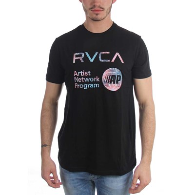 RVCA Mens Da Aina Fill Short Sleeve Crew Neck T-Shirt