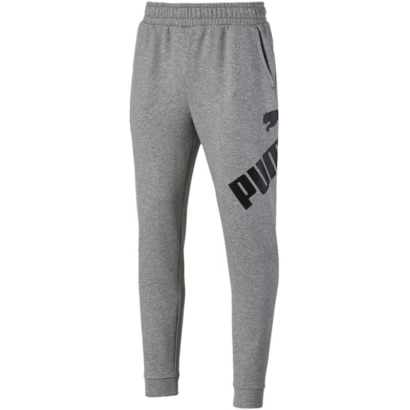 puma core logo pants black