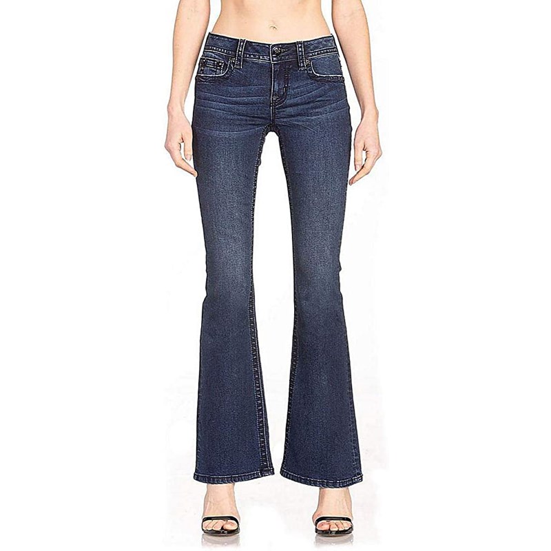 Miss Me Women's Mid-Rise Flare Jeans M5148F32