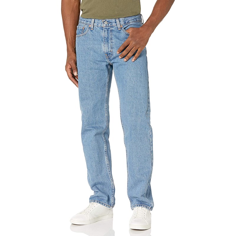 rendering stor Isse Levi's 505® Regular Fit Jeans in Light Stonewash
