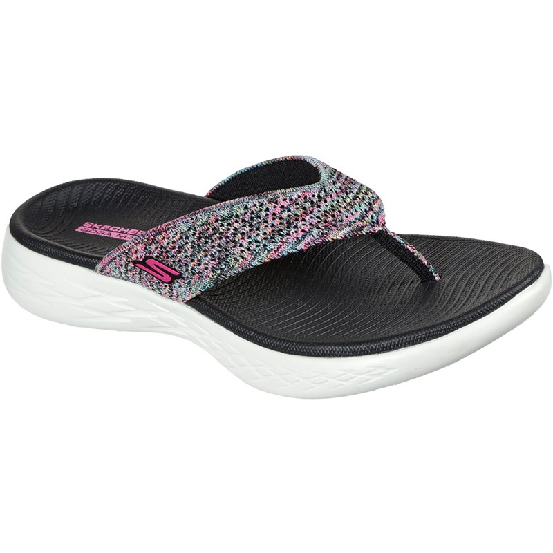 skechers womens on the go 600 flip flops