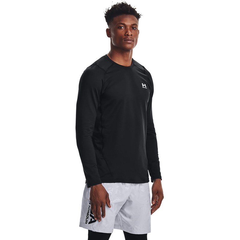 Under Armour Mens ColdGear Fitted Crew Long Sleeve T-Shirt
