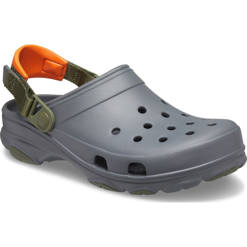 Crocs fashion gray and orange