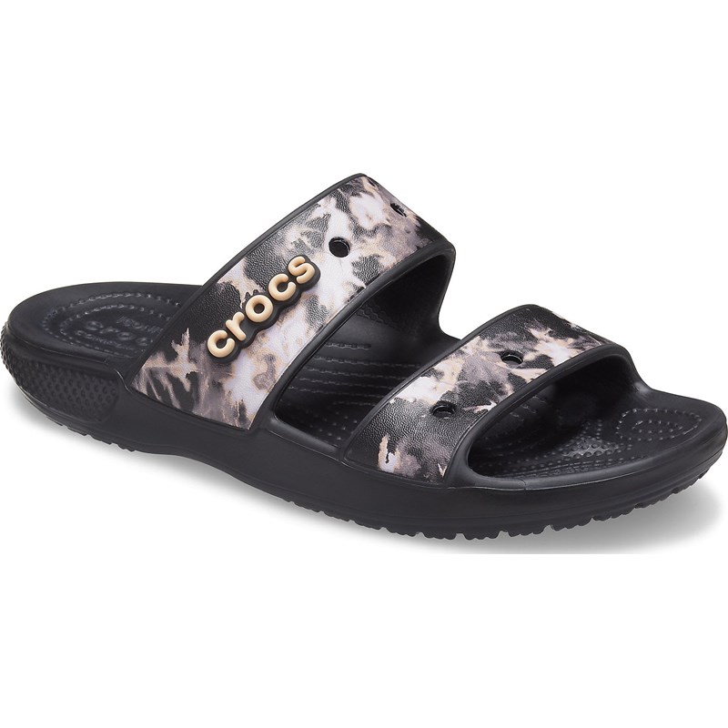 Crocs -Unisex Classic Crocs Bleach Dye Sandal