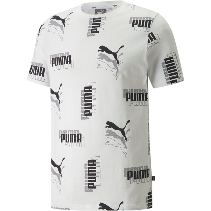 Puma - Mens Power Aop Us T-Shirt
