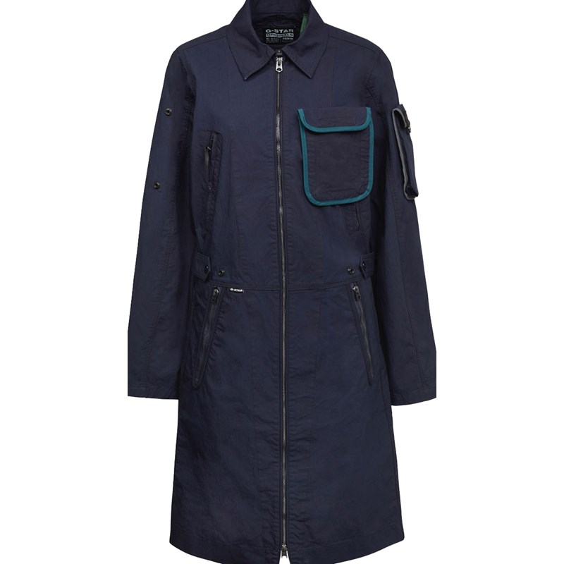 G-Star Raw - Womens E Npp Nylon Dress | E NPP Denim Trench gstar raw |